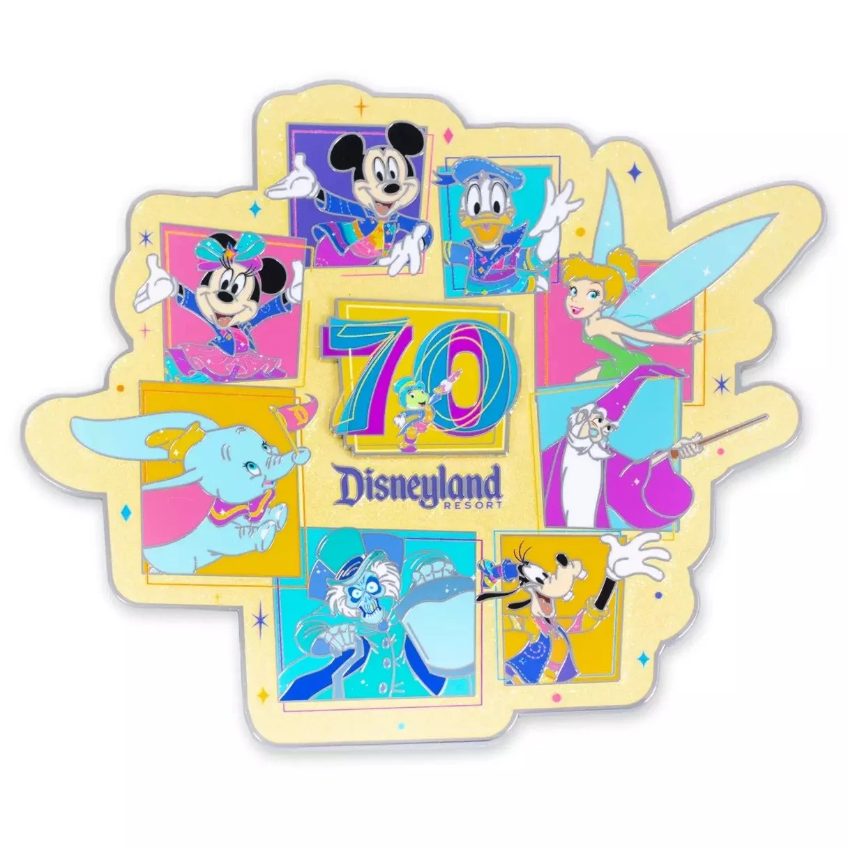 Disneyland 70th Anniversary Pin Collection on Disney Store Disneyland 70th Anniversary Pin Collection on Disney Store
